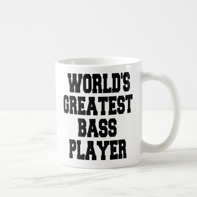 Worlds Greatest Bass Player Mug (Right)