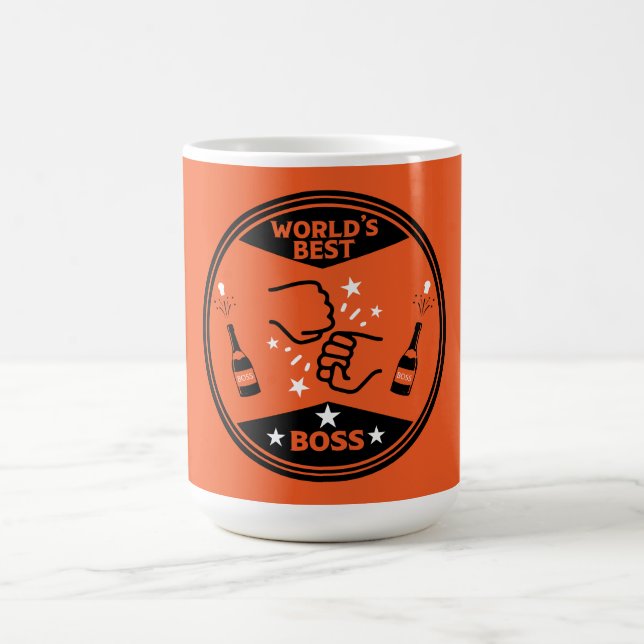 World's Greatest Best Boss Coffee Mug (Center)