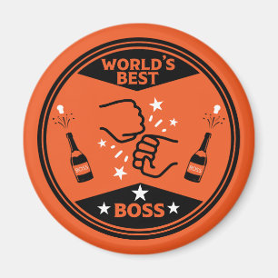 World's Greatest Best Boss Magnet