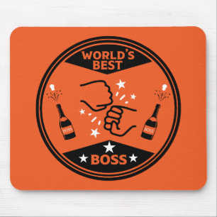 World's Greatest Best Boss Mouse Pad