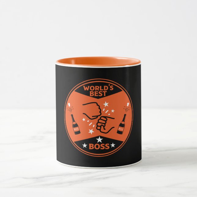 World's Greatest Best Boss Mug (Center)
