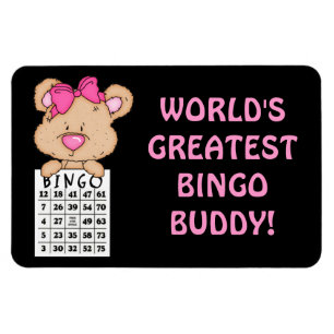 World's Greatest Bingo Buddy magnet