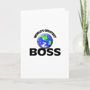 World's Greatest Boss Card
