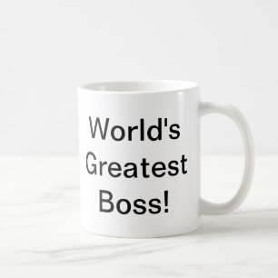 World's Greatest Boss Coffee Mug