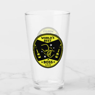 World's Greatest Boss Glass