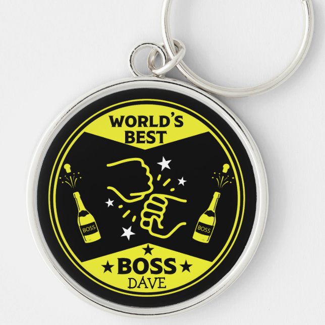 World's Greatest Boss Key Ring (Front)