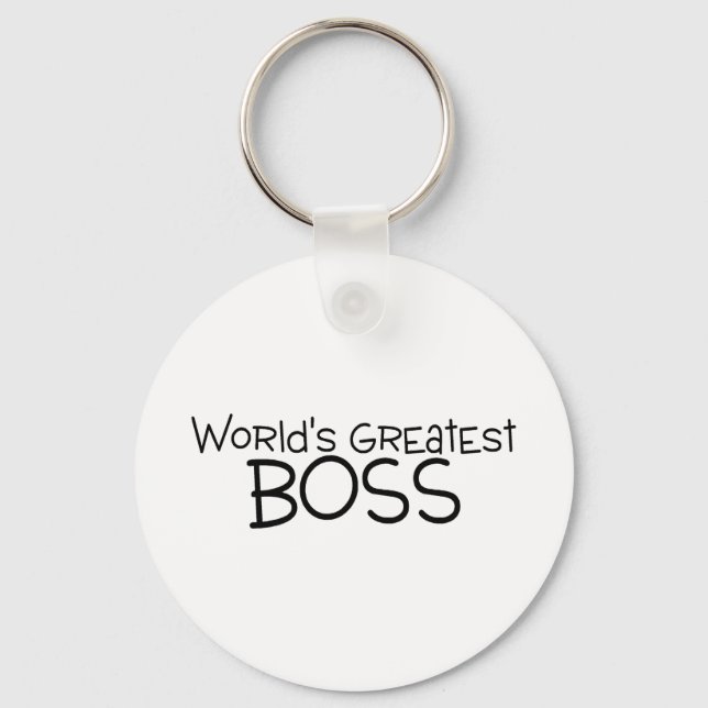 Worlds Greatest Boss Key Ring (Front)