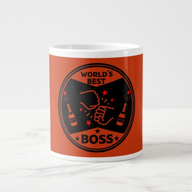 World's Greatest Boss Large Coffee Mug (Front)