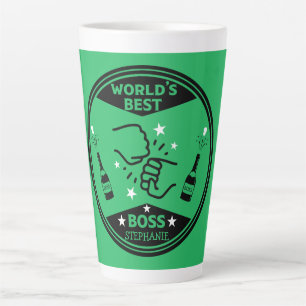 World's Greatest Boss Latte Mug
