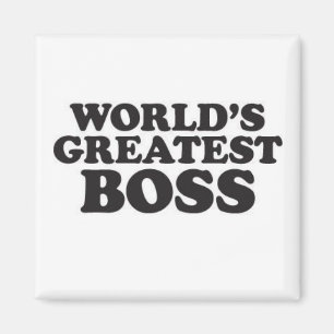 World's Greatest Boss Magnet