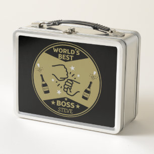 World's Greatest Boss Metal Lunch Box