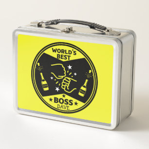 World's Greatest Boss Metal Lunch Box