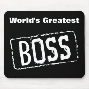 World's Greatest Boss Mouse Pads