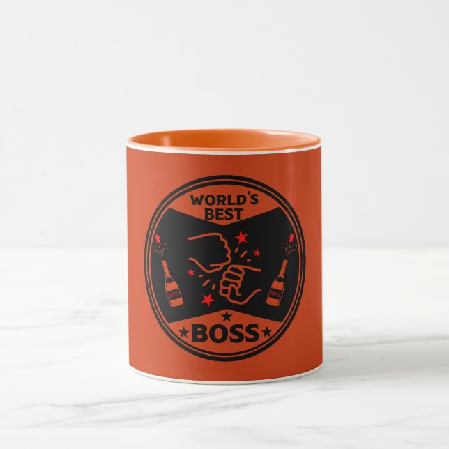 World's Greatest Boss Mug (Center)