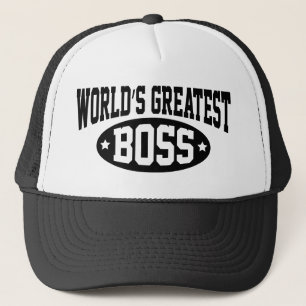 World's Greatest Boss Trucker Hat