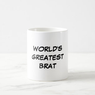 "World's Greatest Brat" Mug