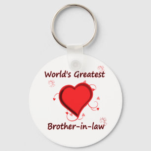 World's Greatest brother-in-law Key Ring