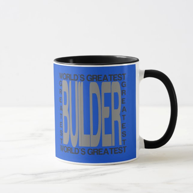 Worlds Greatest Builder Mug (Right)