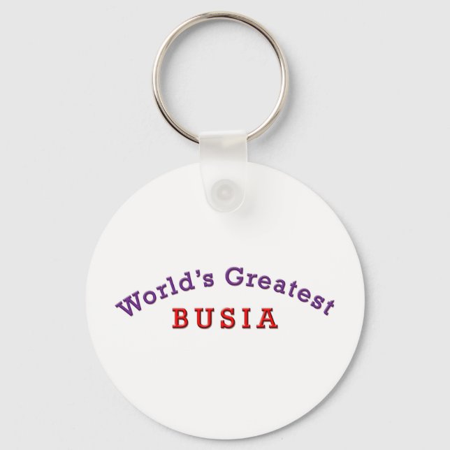 World's Greatest Busia Key Ring (Front)