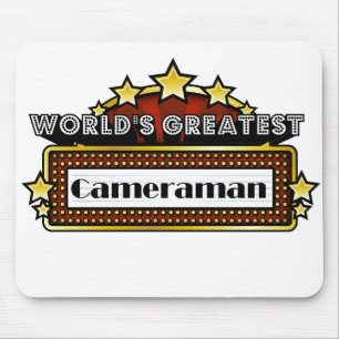 World's Greatest Cameraman Mouse Pad