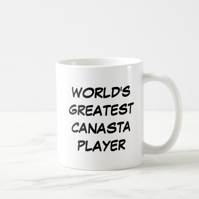 "World's Greatest Canasta Player" Mug (Right)