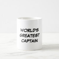 "World's Greatest Captain" Mug