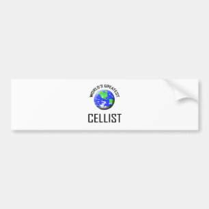World's Greatest Cellist Bumper Sticker