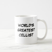 "World's Greatest Cellist" Mug