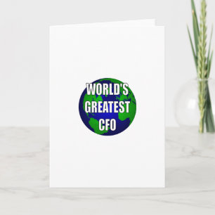 World's Greatest CFO Card