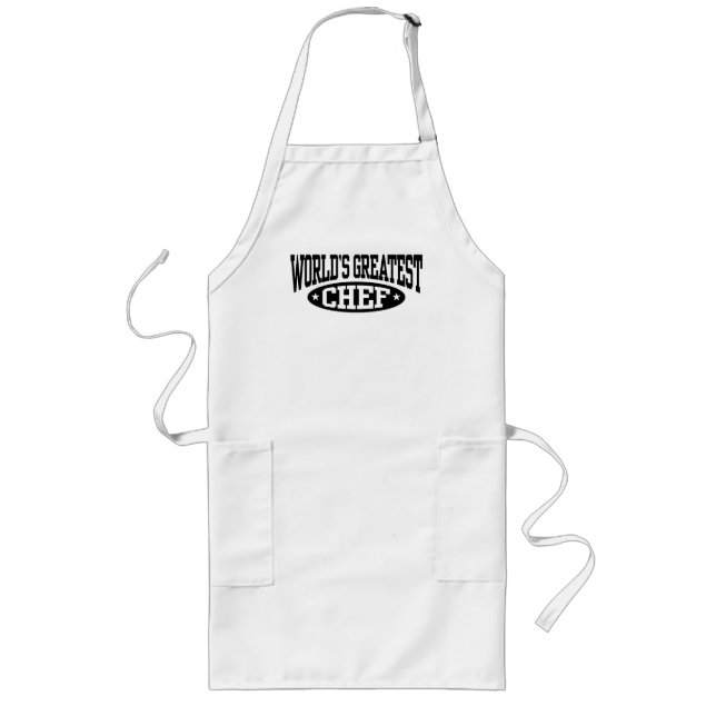 World's Greatest Chef Long Apron (Front)