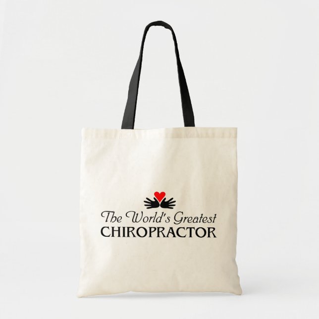 World's Greatest Chiropractor Tote Bag (Front)