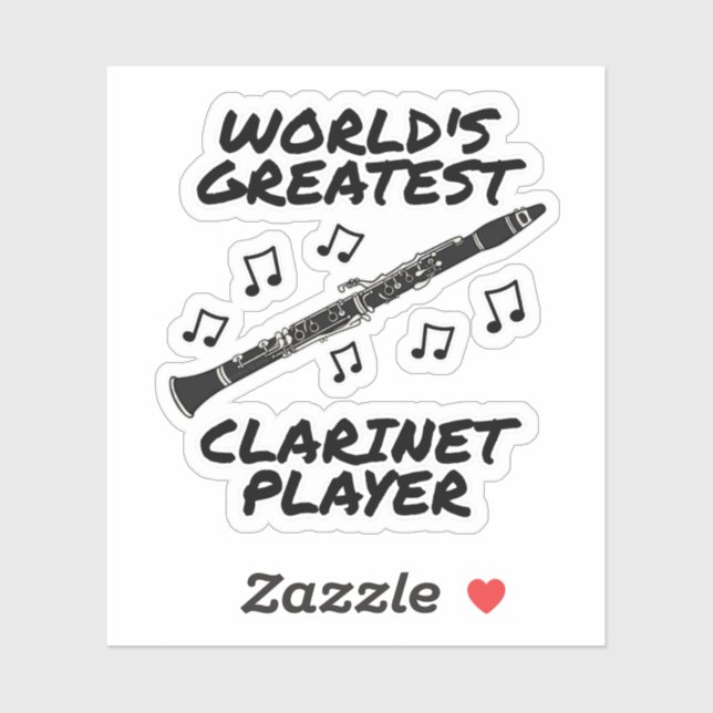 World's Greatest Clarinet Player Clarinetist Funny (Sheet)