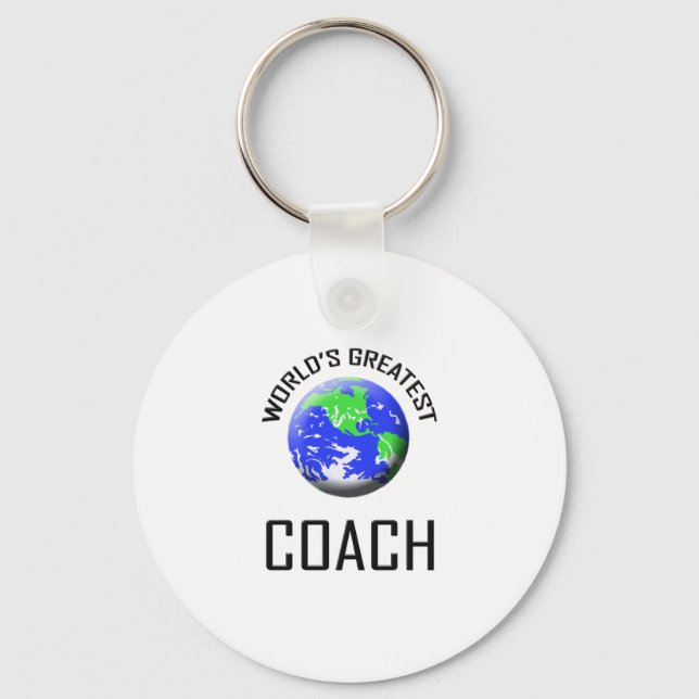 World's Greatest Coach Key Ring (Front)
