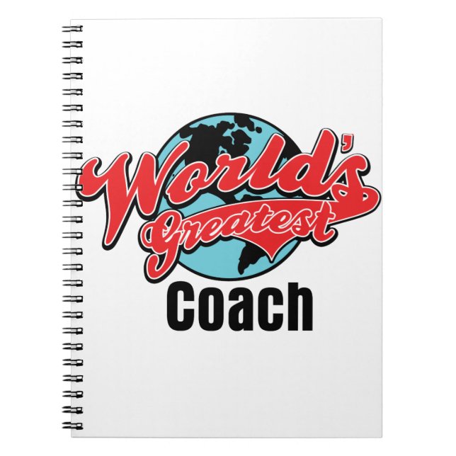 Worlds Greatest Coach Notebook (Front)