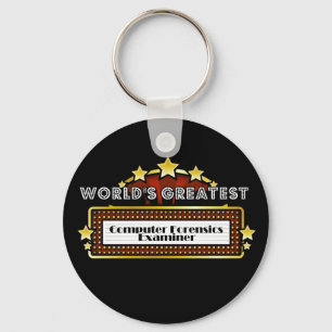 World's Greatest Computer Forensics Examiner Key Ring