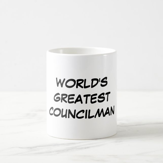"World's Greatest Councilman" Mug (Center)
