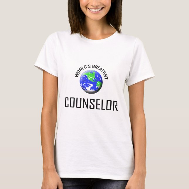 World's Greatest Counsellor T-Shirt (Front)