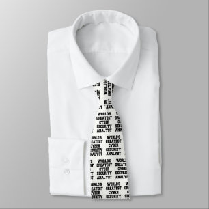 Worlds Greatest Cyber Security Analyst Tie