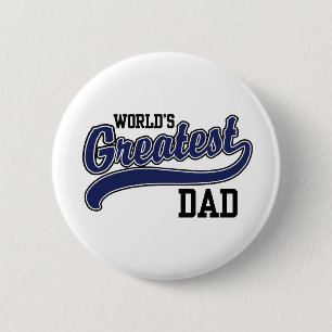 World's Greatest Dad 6 Cm Round Badge