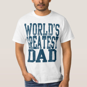 World's Greatest Dad, Big Block Letters T-Shirt