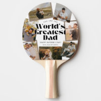 World's Greatest Dad Bold Retro 7 Photo Collage