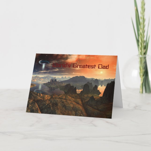World's Greatest Dad Card (Front)