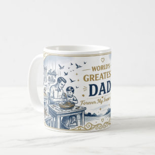 World's Greatest Dad Ceramic Coffee Mug