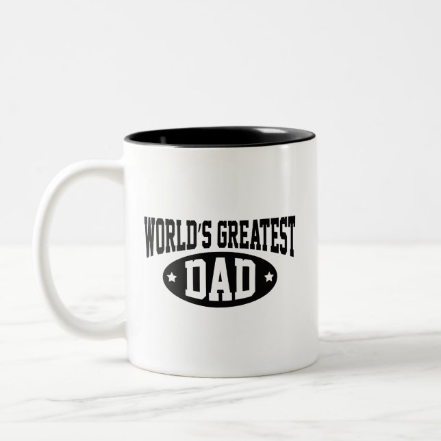 World's Greatest Dad Coffee Mug (Left)