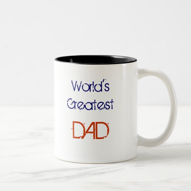 World's Greatest Dad Coffee Mug (Right)