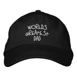 Worlds Greatest Dad Embroidered Hat
