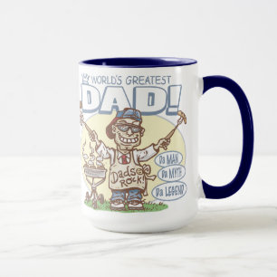 World's Greatest Dad Father's Day BBQ Gear Mug