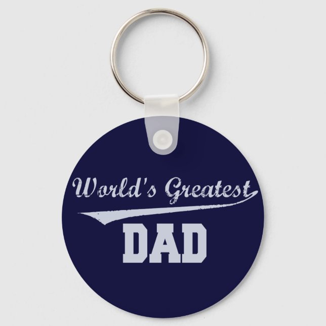 World's Greatest Dad Key Ring (Front)