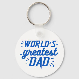 World's Greatest Dad Key Ring
