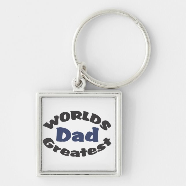 World's Greatest Dad keychain (Front)